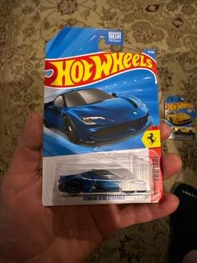 Hot Wheels Ferrari SF90 Stradale Blue Mainline Case B 41/250